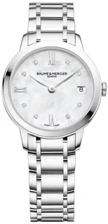 Baume & Mercier Classima 10326 Stainless steel White