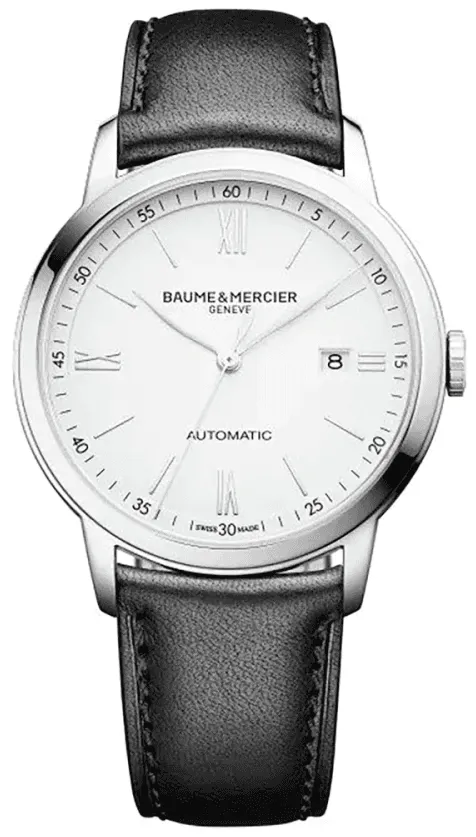 Baume & Mercier Classima 10332 42mm Stainless steel White