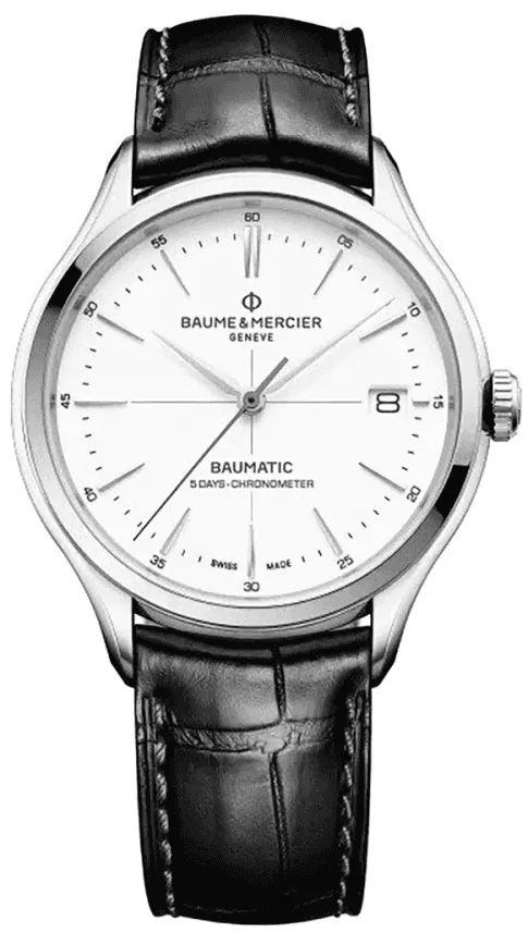 Baume & Mercier Clifton 10518 40mm Stainless steel White