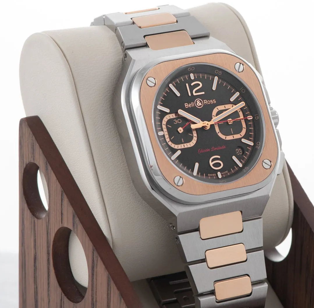 Bell & Ross Urban BR05C-LDA/SSG 40mm Stainless steel Brown