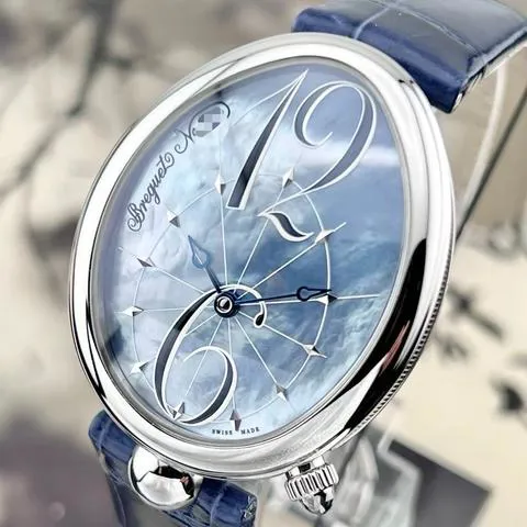 Breguet Reine de Naples 8967ST/V8/986 44mm Stainless steel Blue 4