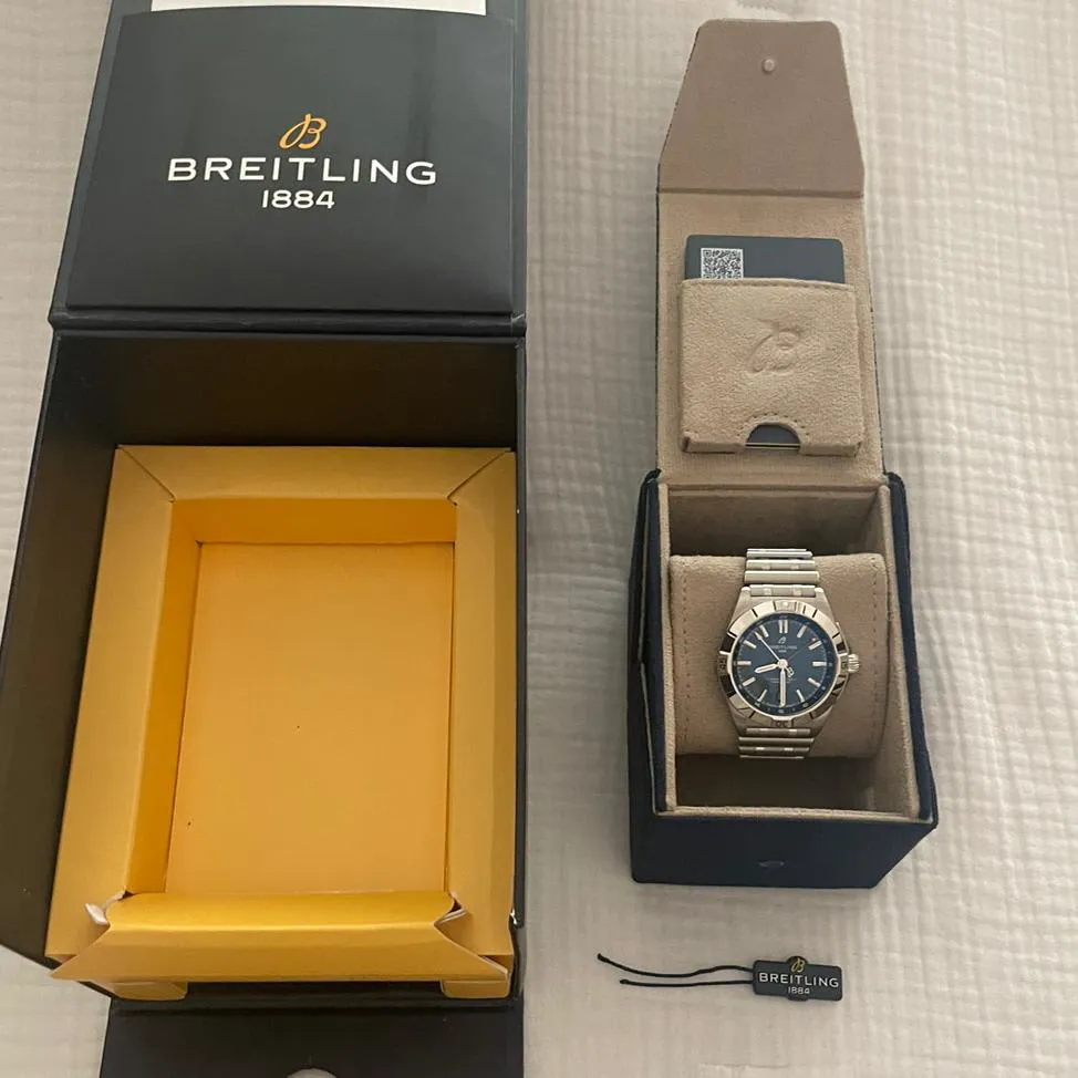 Breitling Chronomat A32398101B1A1 40mm Stainless steel Black 7