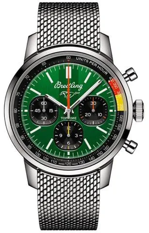 Breitling Top Time AB01762A1L1A1 41mm Stainless steel Green