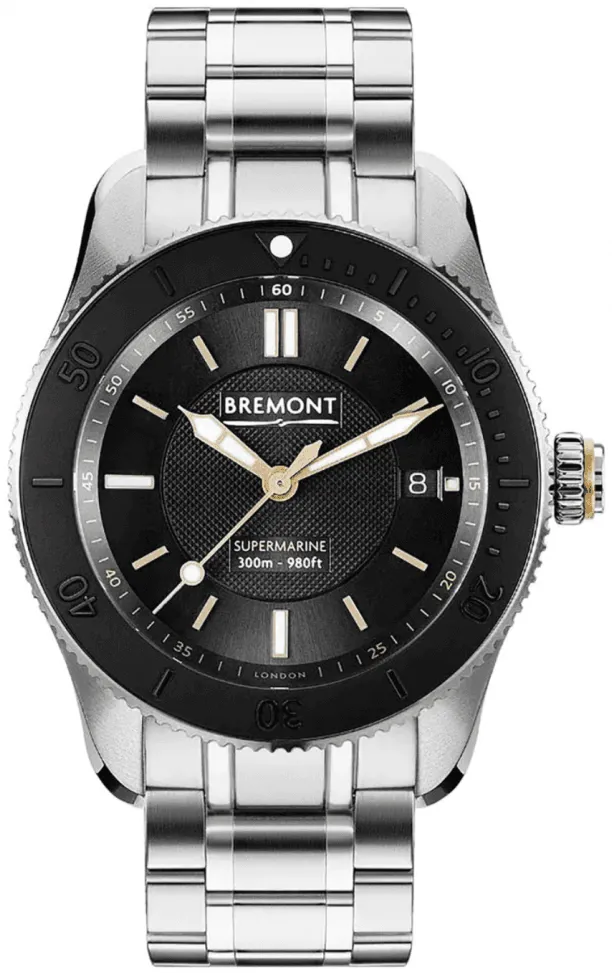 Bremont Supermarine S300-KAIMU-B 40mm Stainless steel