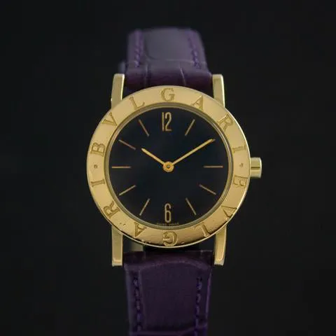 Bulgari Bulgari BB30GL 30mm Yellow gold Black