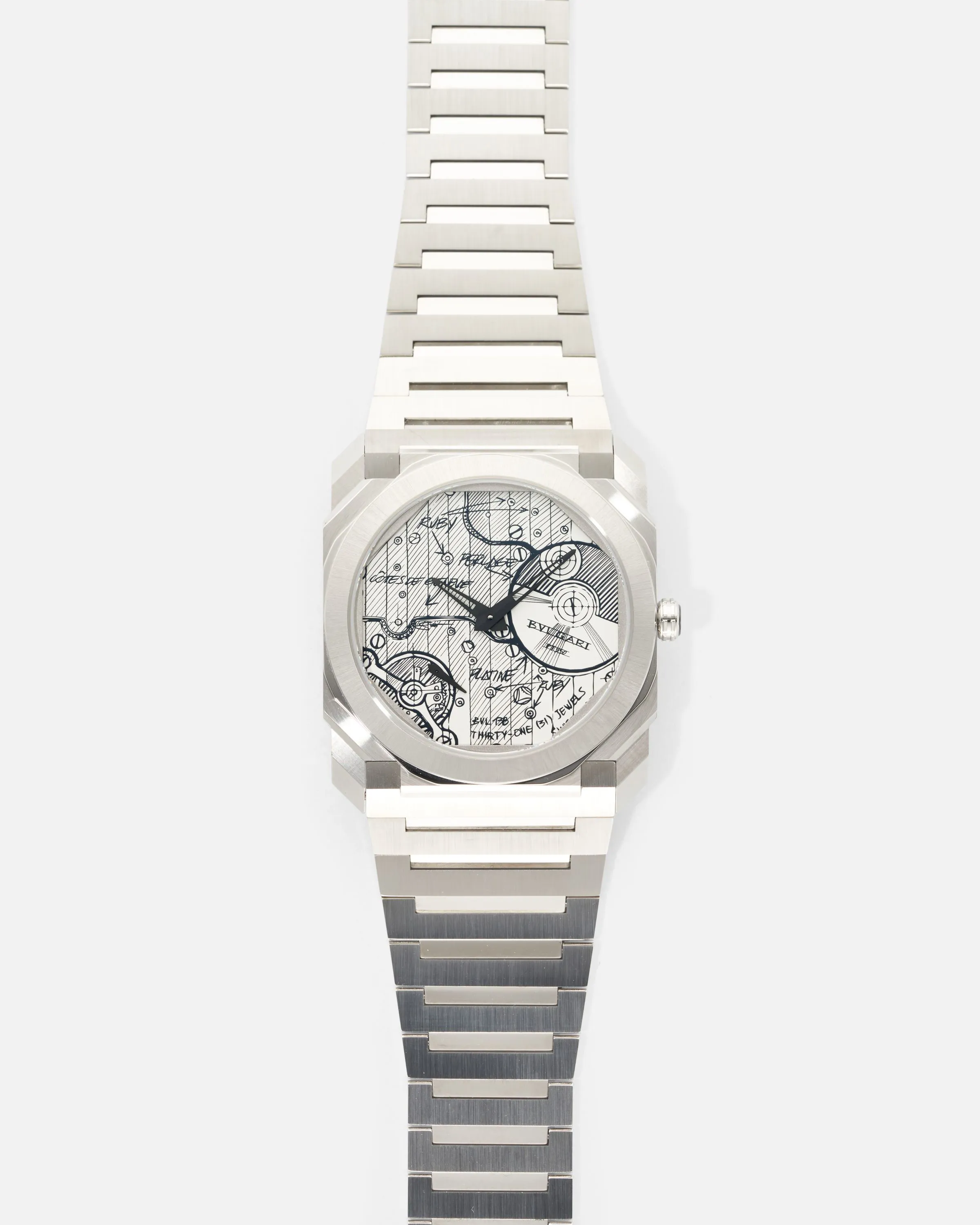 Bulgari Octo Finissimo 104163 40mm Stainless steel White 2