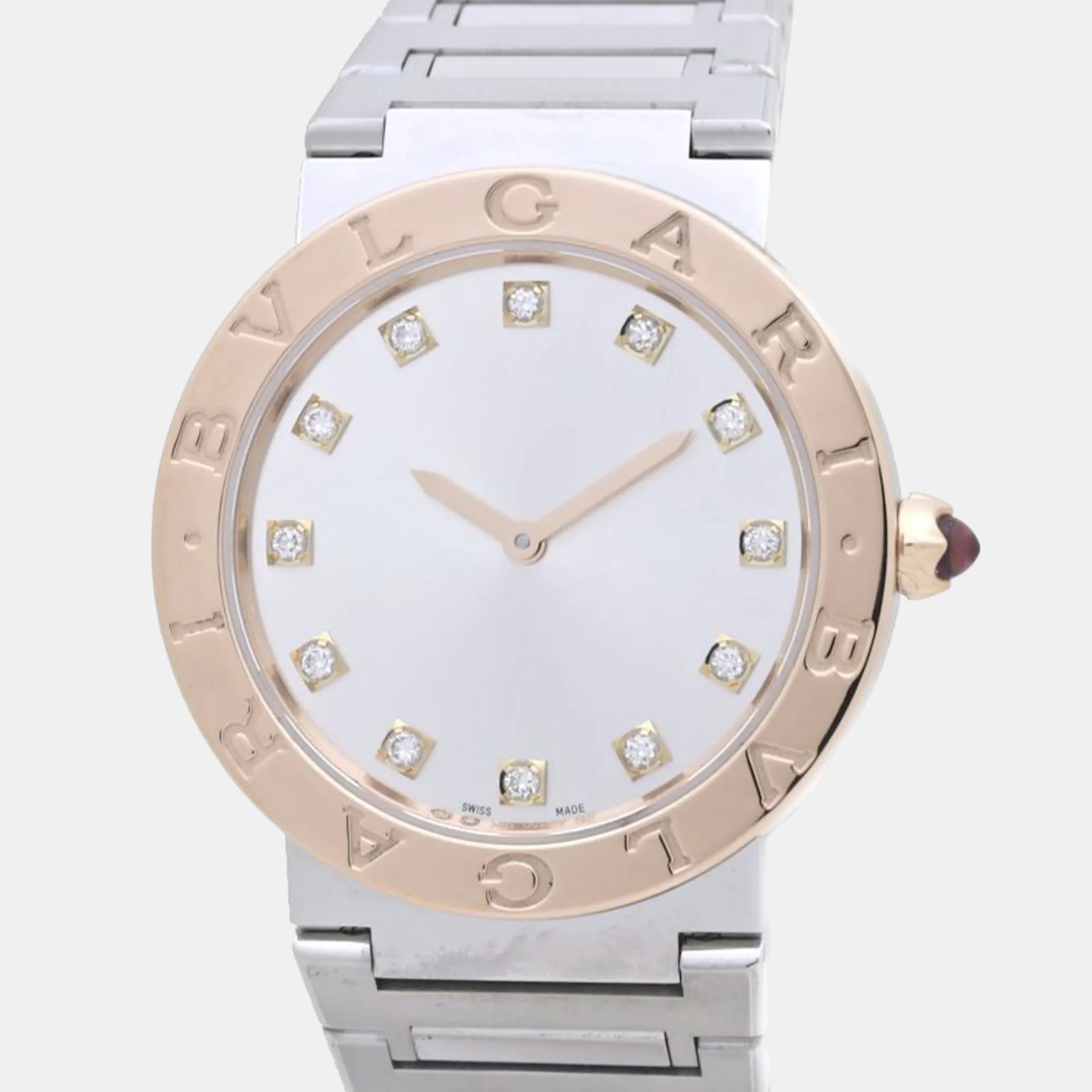 Bulgari Bvlgari Bvlgari 103577 33mm Stainless steel Silver