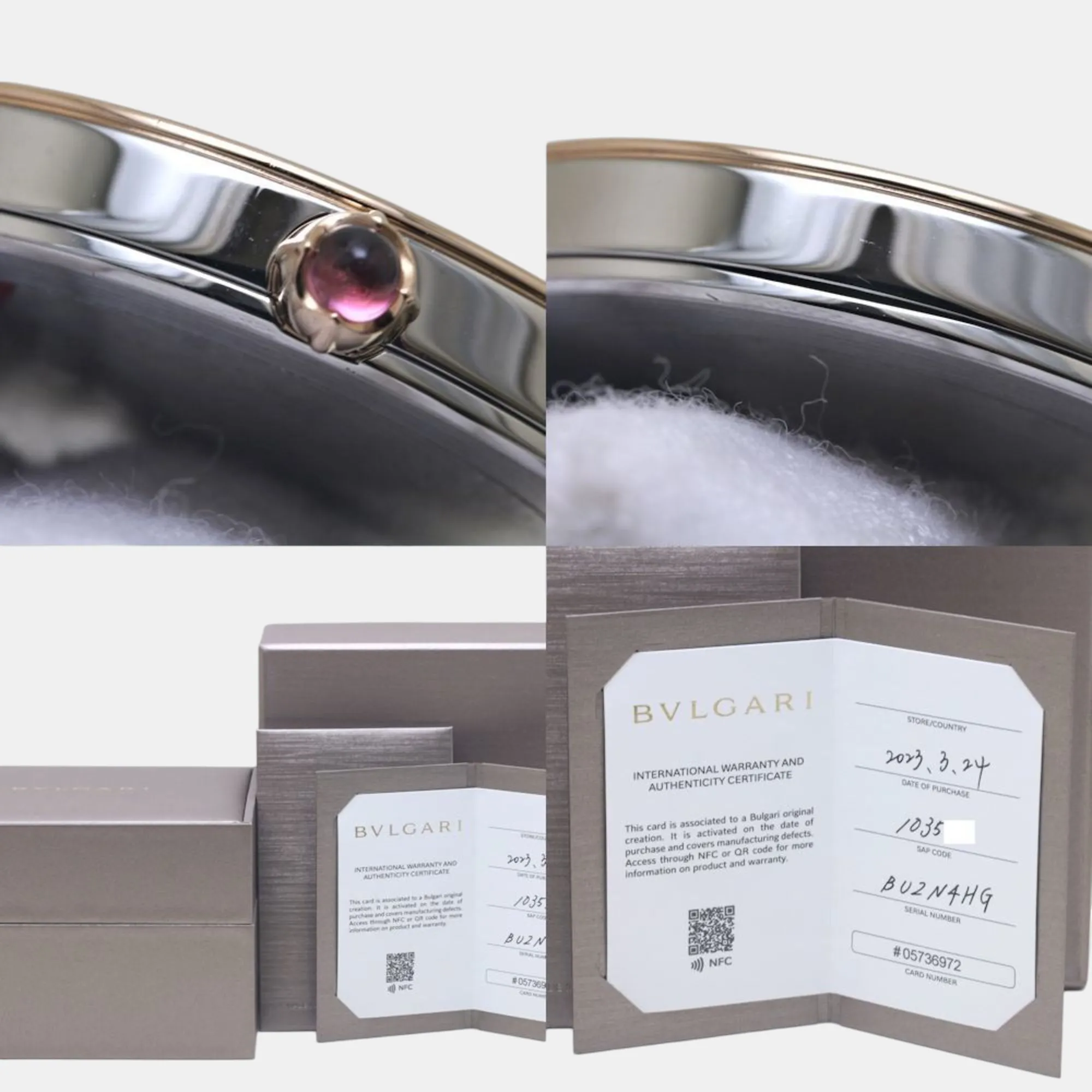 Bulgari Bvlgari Bvlgari 103577 33mm Stainless steel Silver 9