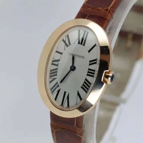 Cartier Baignoire Small Model W8000007 31.5mm Rose gold White 1