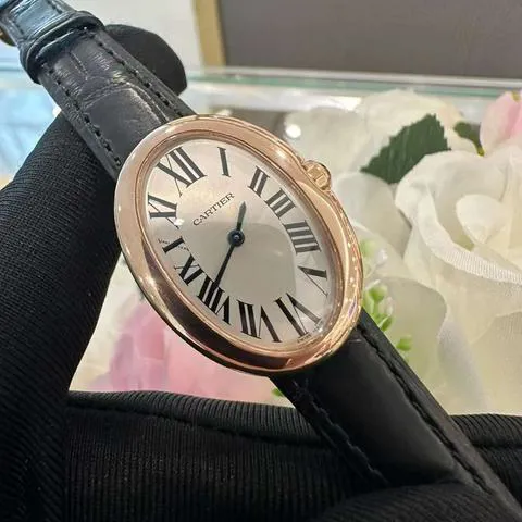 Cartier Baignoire Small Model W8000007 31.5mm Rose gold Silver 2