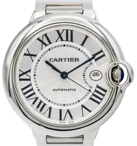 Cartier Ballon Bleu 42mm W69012Z4 42mm Stainless steel Silver