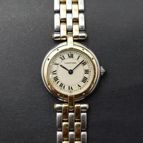 Cartier Panthère 66920 24mm Yellow gold and Stainless steel White