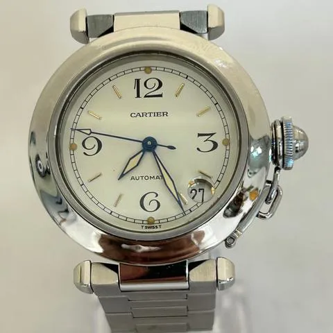 Cartier Pasha C 2324 35mm Stainless steel Silver