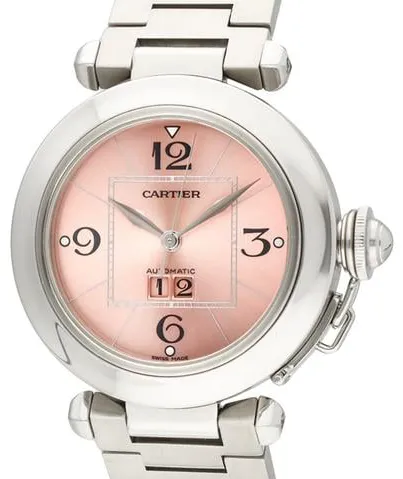 Cartier Pasha C 2475 35mm Stainless steel Rose