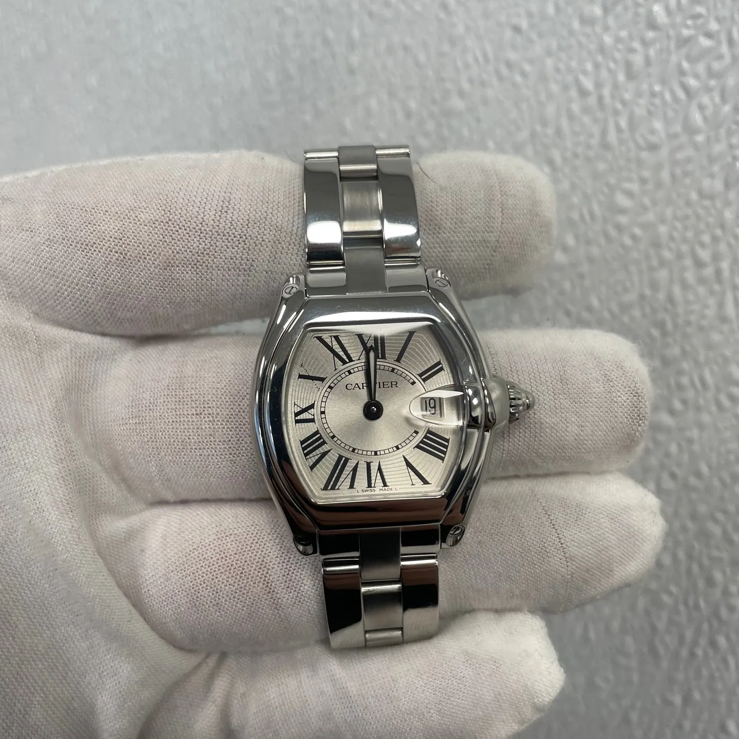 Cartier Roadster W62016V3 31mm Stainless steel Silver 1