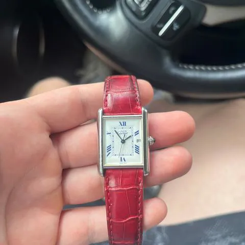 Cartier Tank 2414 25mm Silver White