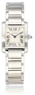 Cartier Tank Française W51008Q3 Silver