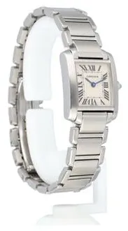 Cartier Tank Française W51008Q3 Silver 8