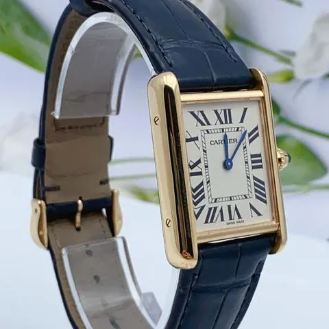 Cartier Tank Louis Cartier WGTA0067 33.5mm Yellow gold Silver 4