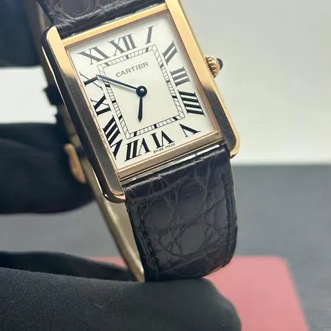 Cartier Tank Solo W5200025 35mm Yellow gold and Stainless steel Silver