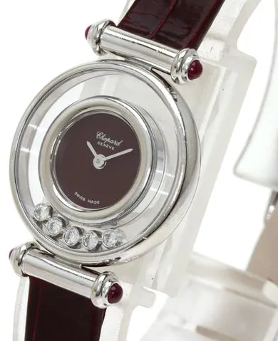 Chopard Happy Diamonds 28.5mm White gold Bordeaux 2