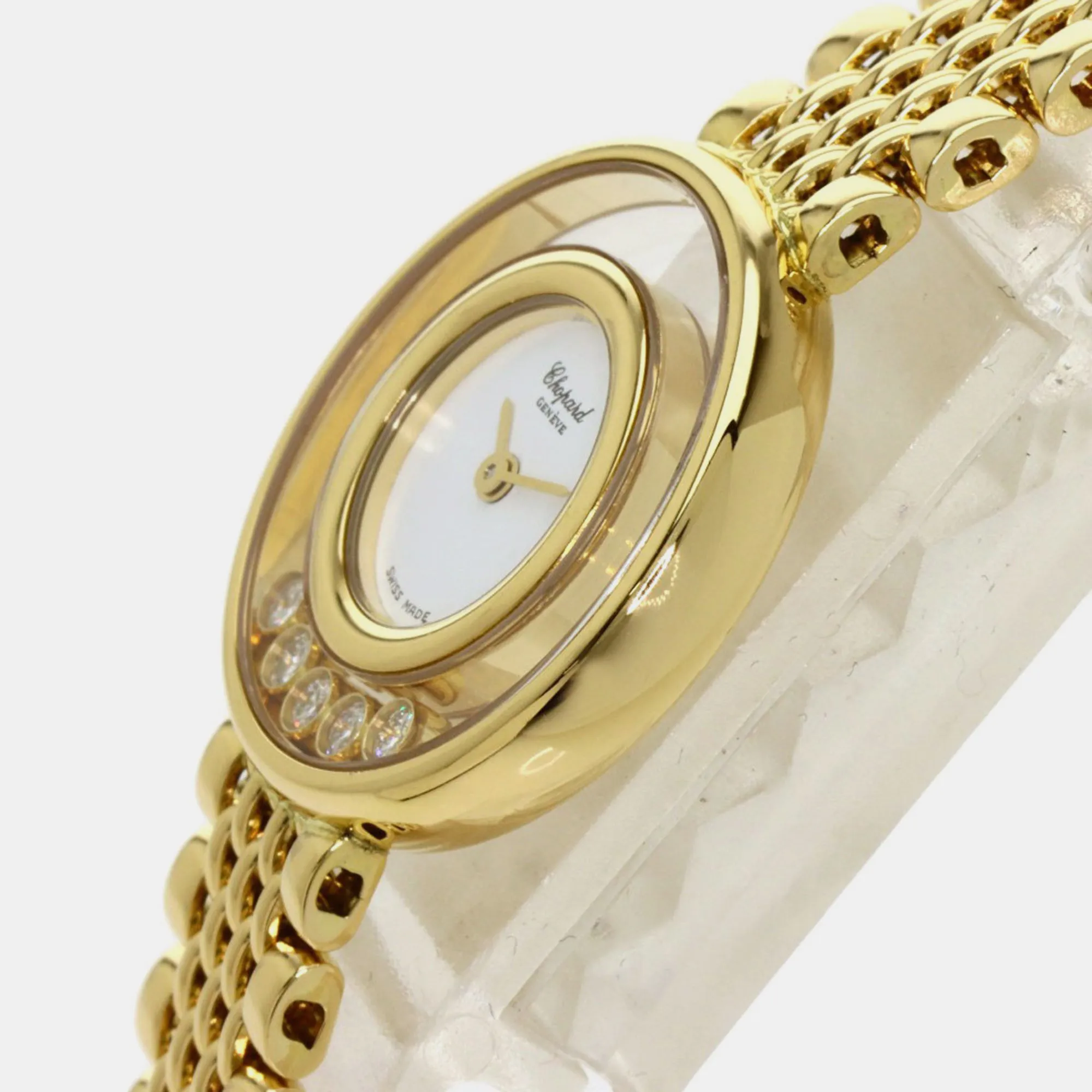 Chopard Happy Diamonds 20/6147 26mm Yellow gold and 18k yellow gold 3