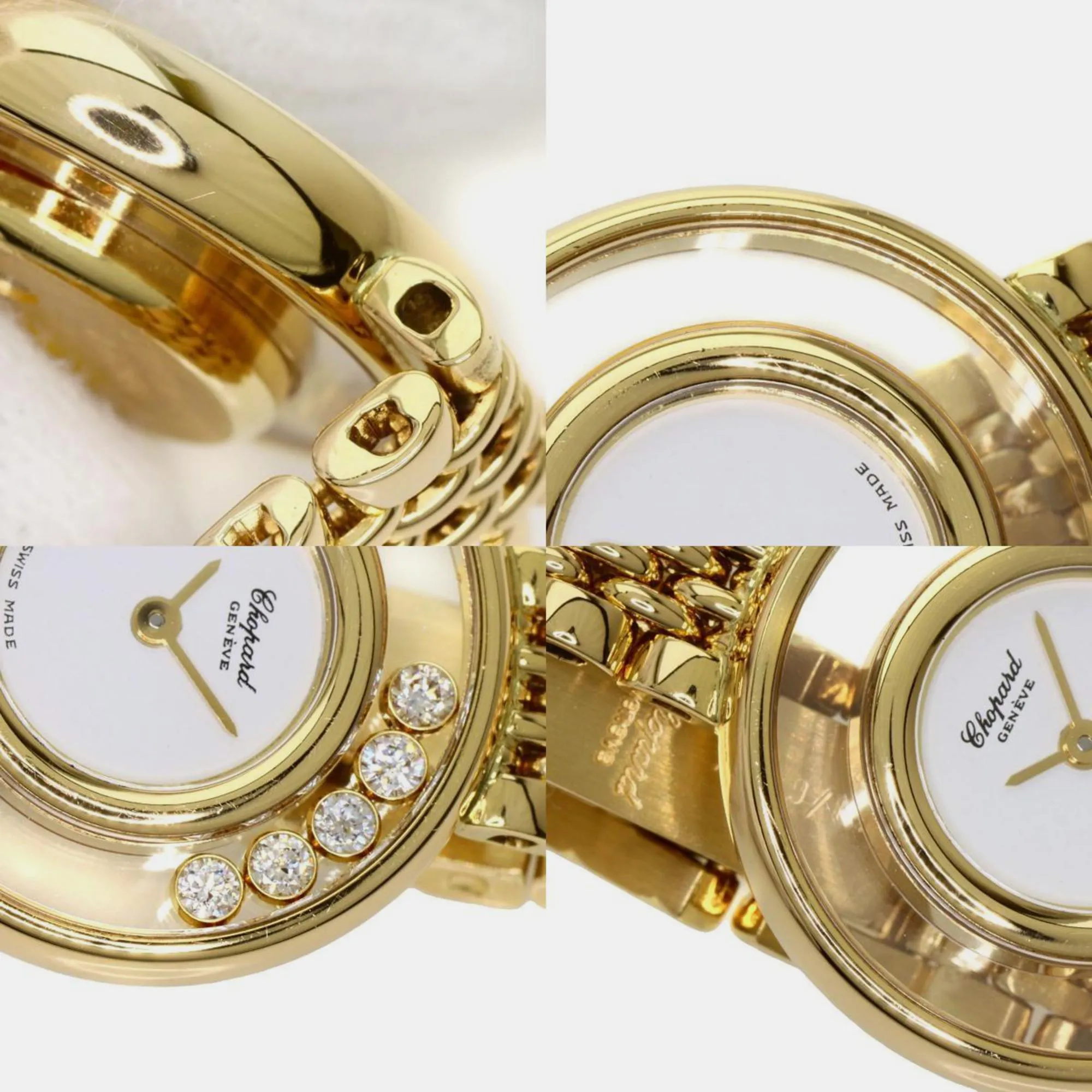 Chopard Happy Diamonds 20/6147 26mm Yellow gold and 18k yellow gold 7