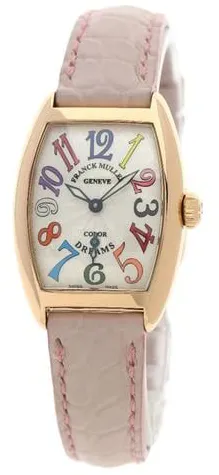 Franck Muller Color Dreams 1750 S6 24.5mm Rose gold Silver