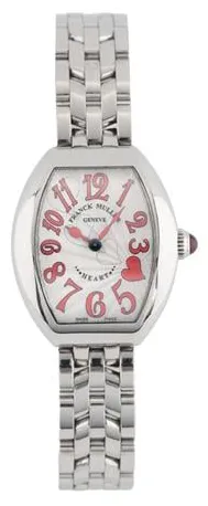 Franck Muller Heart 5002SQZC4H 26mm Stainless steel Silver