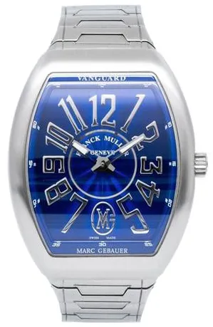 Franck Muller Vanguard V41SAT FO REL MG AL.BL 41mm Stainless steel Blue