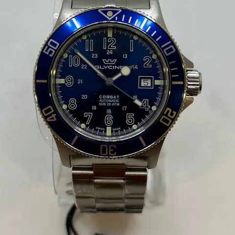 Glycine Combat GL0077 42mm Stainless steel Blue