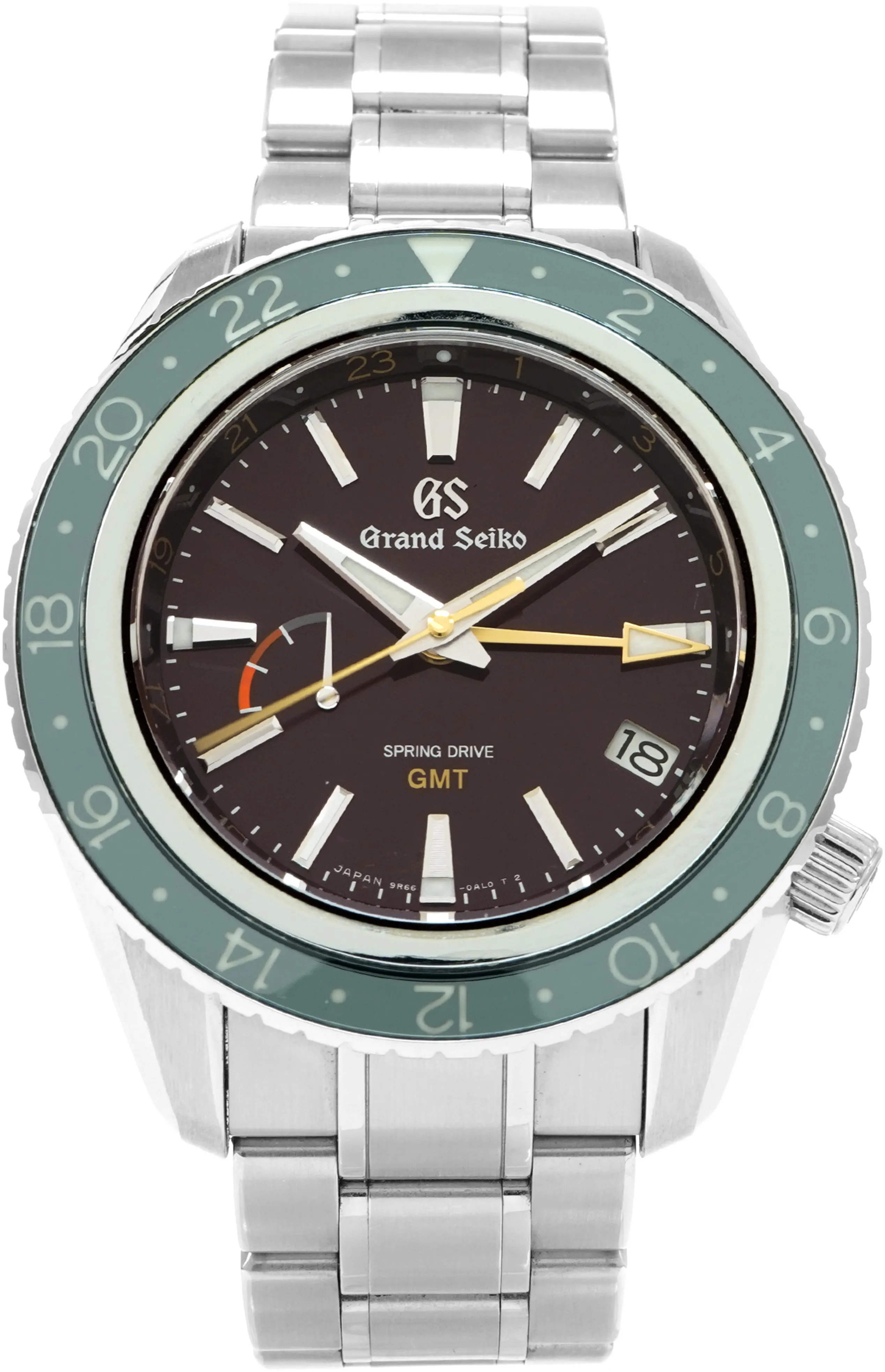 Grand Seiko Spring-Drive GMT SBGE245 44mm Stainless steel