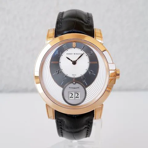 Harry Winston Midnight MIDABD42RR001 42mm Rose gold Silver