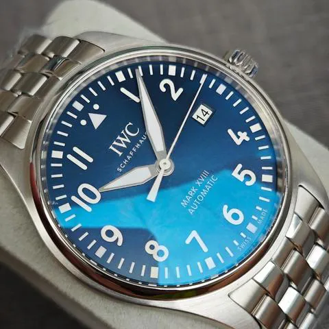 IWC Pilot Mark IW327014 40mm Stainless steel Blue 1