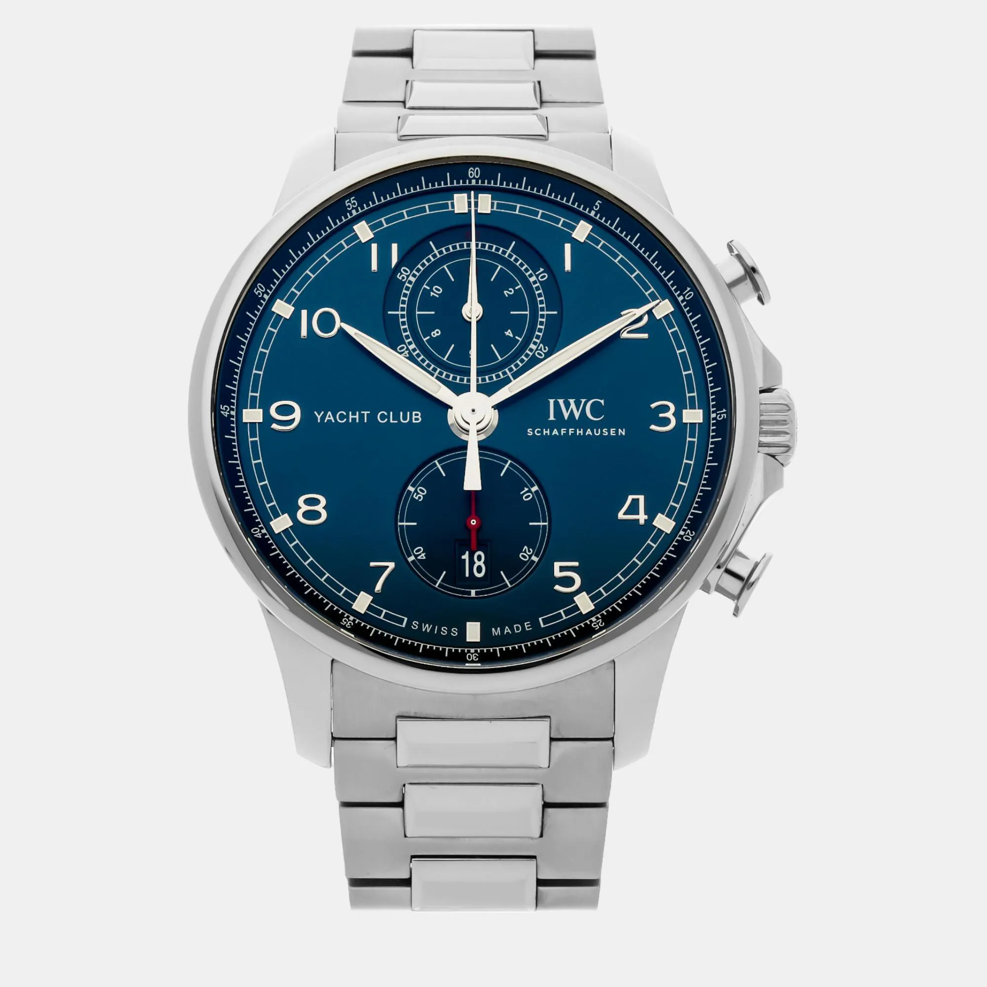 IWC Portugieser IW390701 44mm Stainless steel Blue