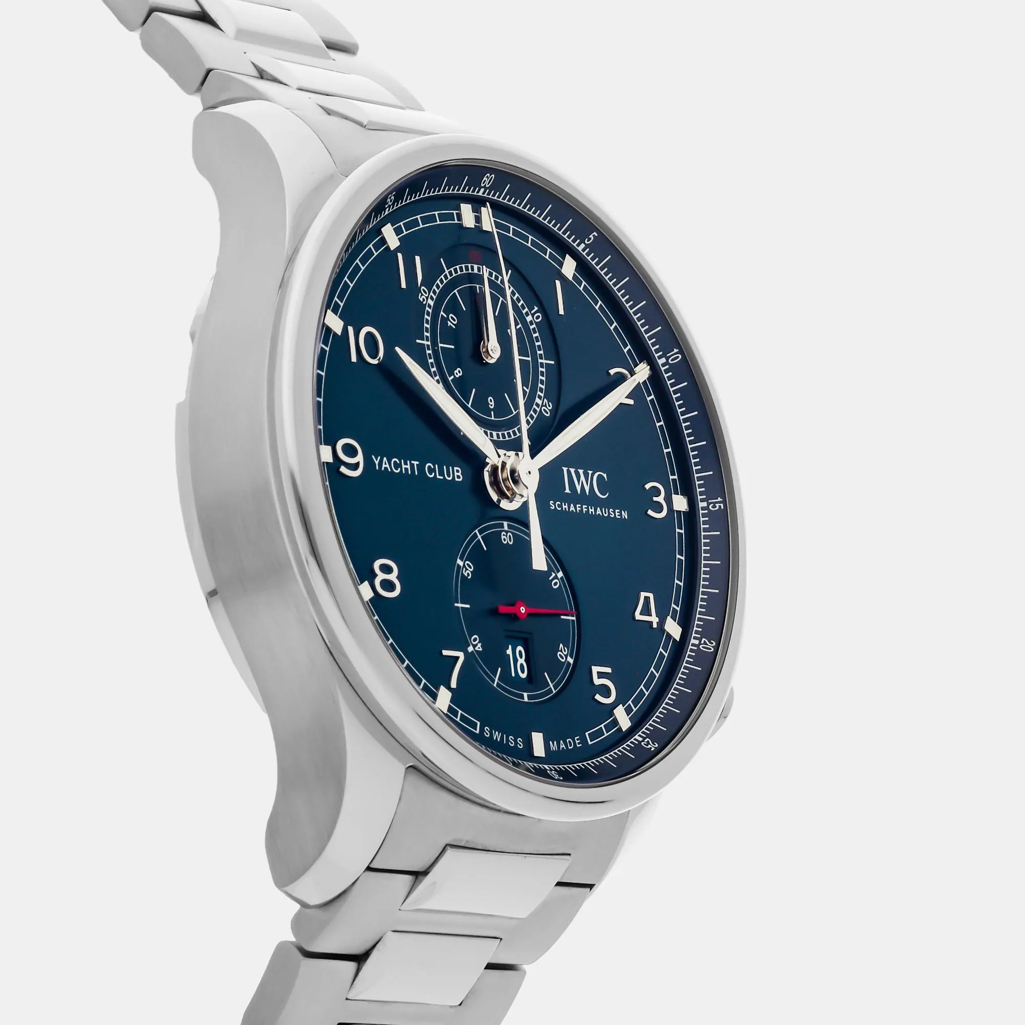 IWC Portugieser IW390701 44mm Stainless steel Blue 4