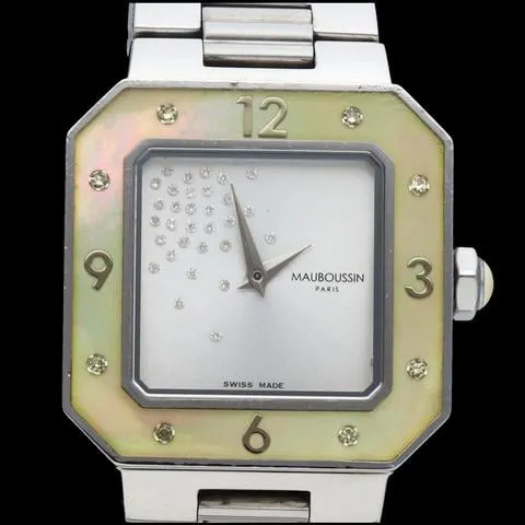 Mauboussin 9112101 28mm Stainless steel Silver