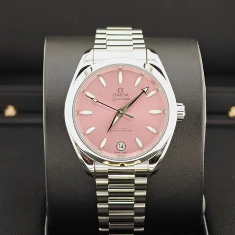 Omega Aqua Terra 220.10.34.20.10.003 34mm Stainless steel Pink 7