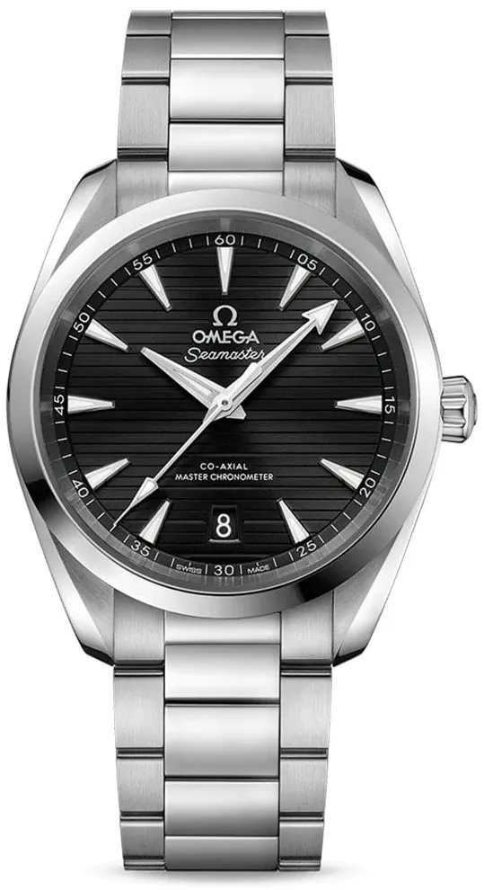 Omega Aqua Terra 220.10.38.20.01.001 38mm Stainless steel Black 1