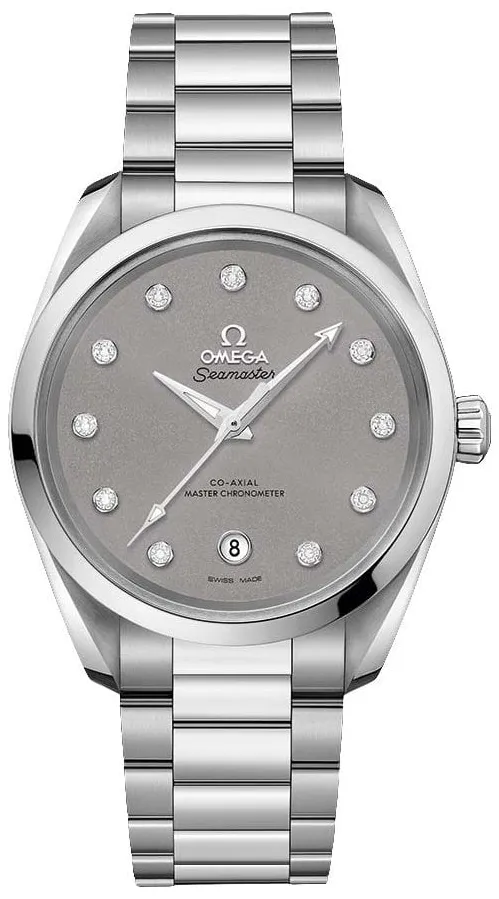 Omega Aqua Terra 220.10.38.20.56.001 38mm Stainless steel Gray 1