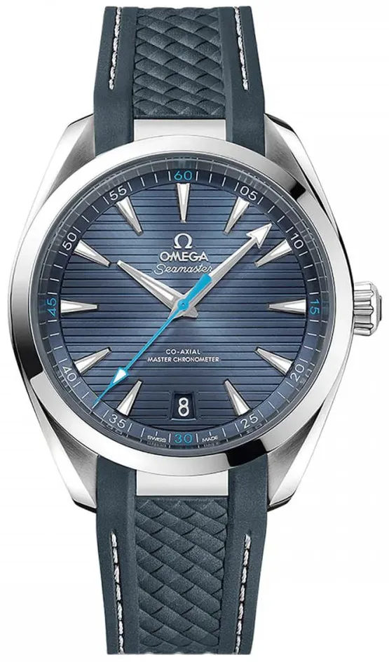 Omega Aqua Terra 220.12.41.21.03.002 41mm Stainless steel Blue 1