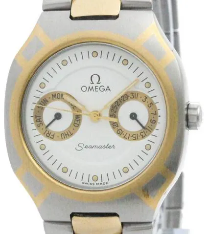 Omega Seamaster 396.1022 31mm Yellow gold and Stainless steel White