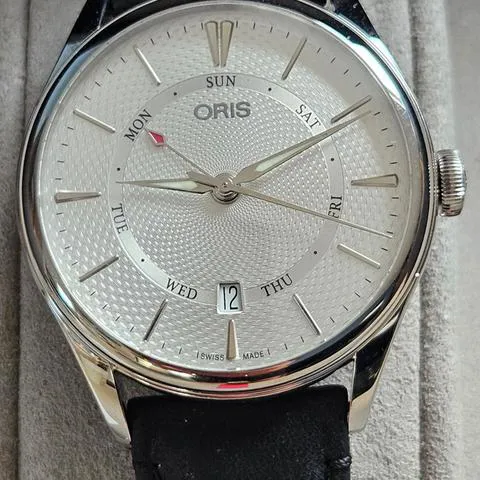 Oris Artelier Pointer Day Date 01 755 7742 4051-07 5 21 34FC 40mm Stainless steel Silver