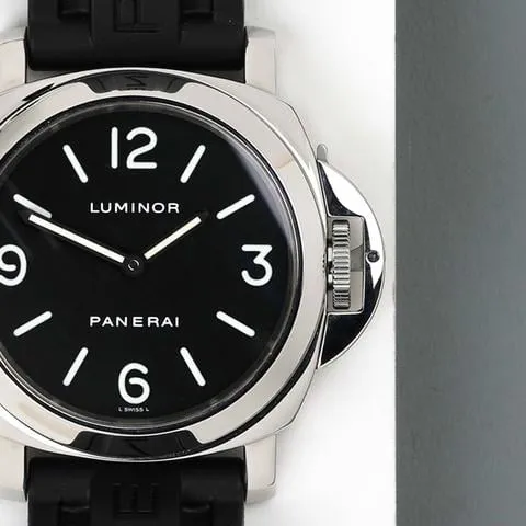 Panerai Luminor Base PAM0112 44mm Stainless steel Black 4