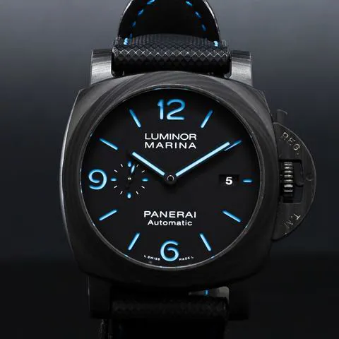 Panerai Luminor GMT Automatic PAM 01661 44mm Carbon fiber Black 1