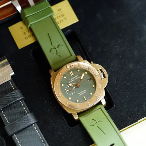 Panerai Luminor Submersible PAM 00382 47mm Bronze Green