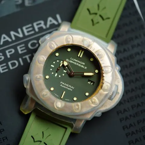 Panerai Luminor Submersible PAM 00382 47mm Bronze Green 2