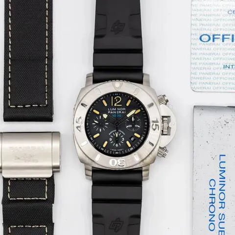 Panerai Submersible PAM 00024 44mm Stainless steel Black 7