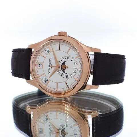 Patek Philippe Annual Calendar 5205R-001 40mm Rose gold White 1