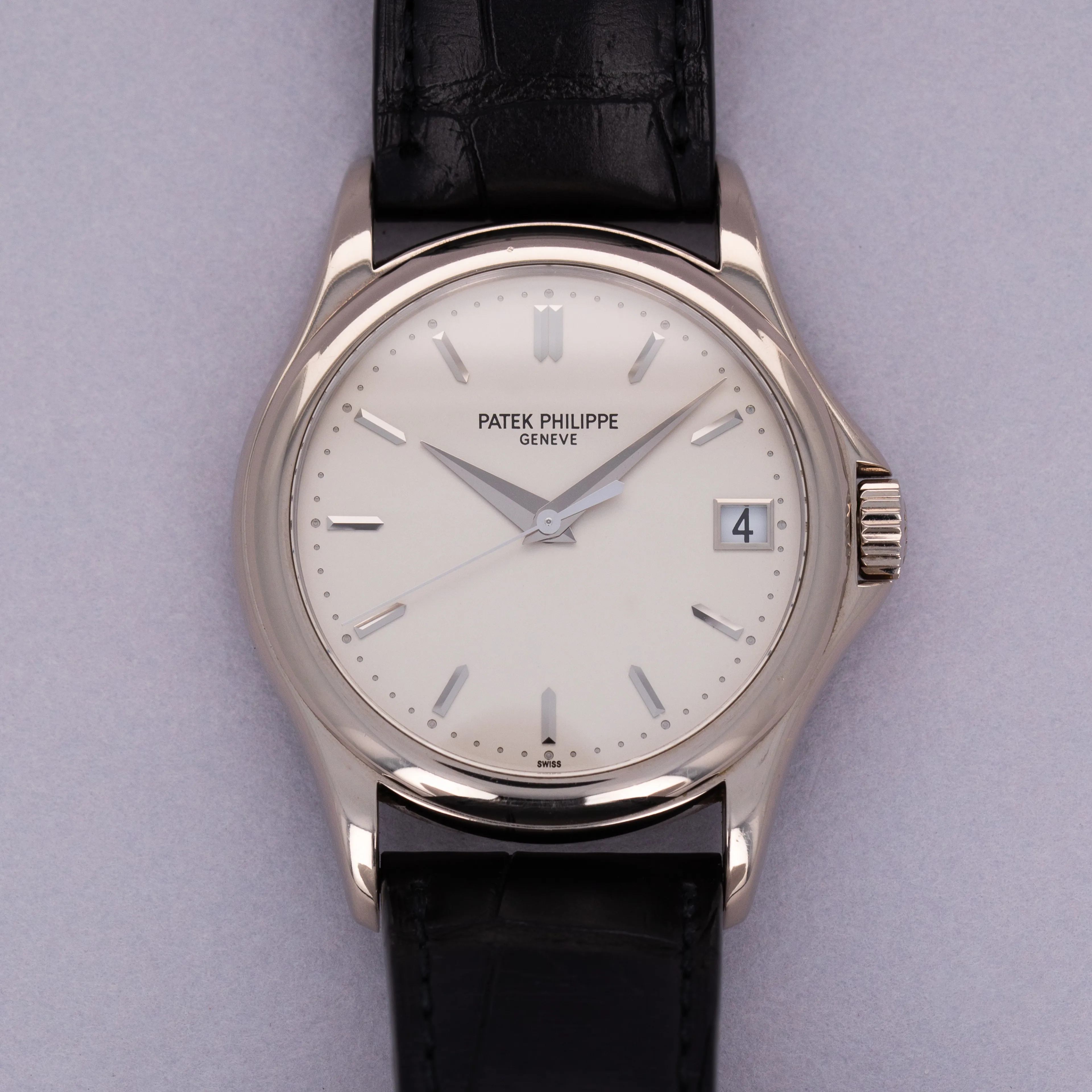 Patek Philippe Calatrava 5127G-001 37mm White gold Silver